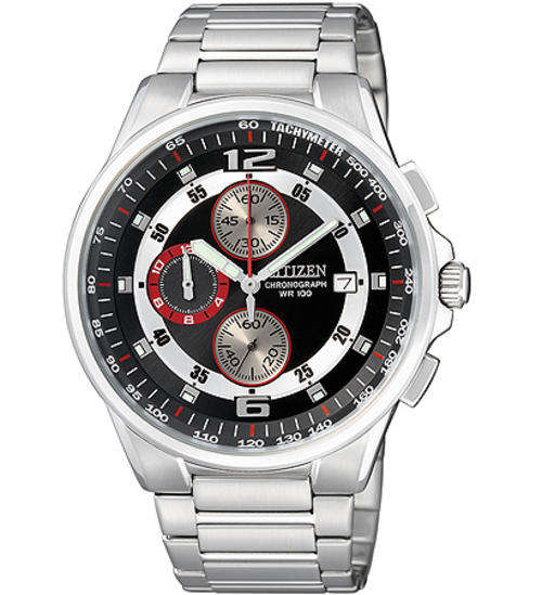 New Citizen Chronograph WR100m Men's Watch AN3380-53F